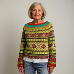 Caitlin | Pull en laine vintage
