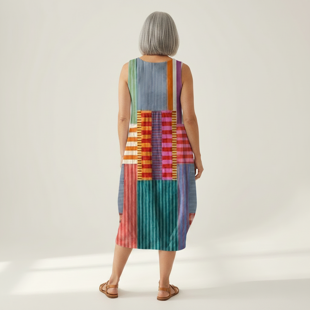 Éléonore - robe fluide et confortable pour femme, silhouette légère et aérée