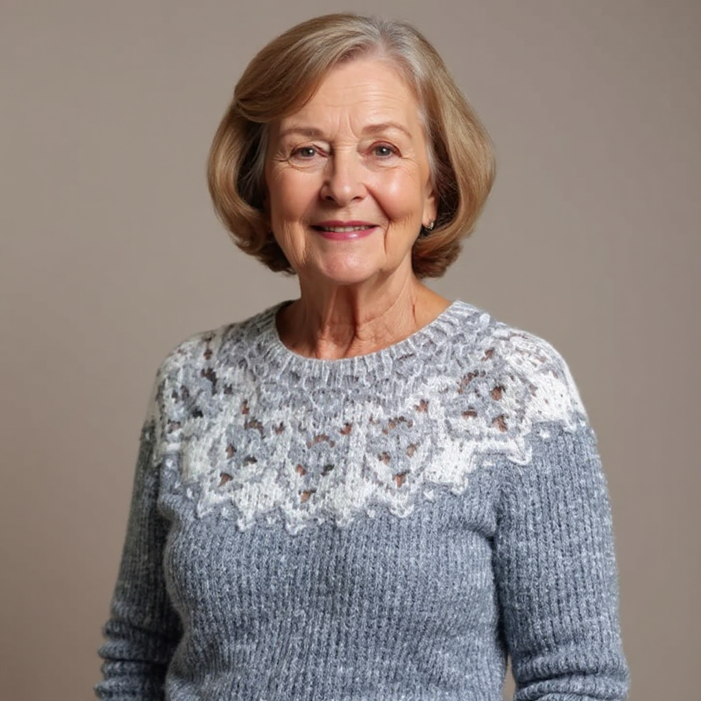 Jamie | Pull en tricot vintage