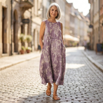 Céline - robe fluide et confortable pour femme, coupe ample et décontractée