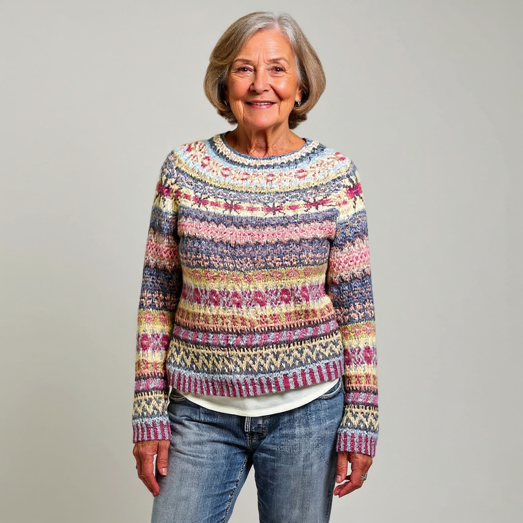 Holly | Pull en laine vintage