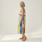 Elra - robe fluide et confortable pour femme, portée en tenue d’été