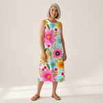 Emmanuelle - robe fluide et confortable pour femme, coupe ample et décontractée