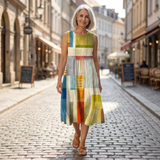 Elra - robe fluide et confortable pour femme, tenue confortable au quotidien