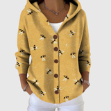 Helene | Cardigan en tricot confortable avec capuche