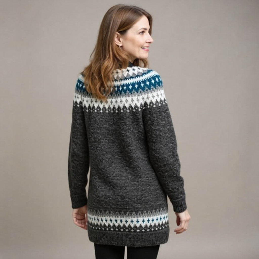 Avril | Pull en tricot vintage