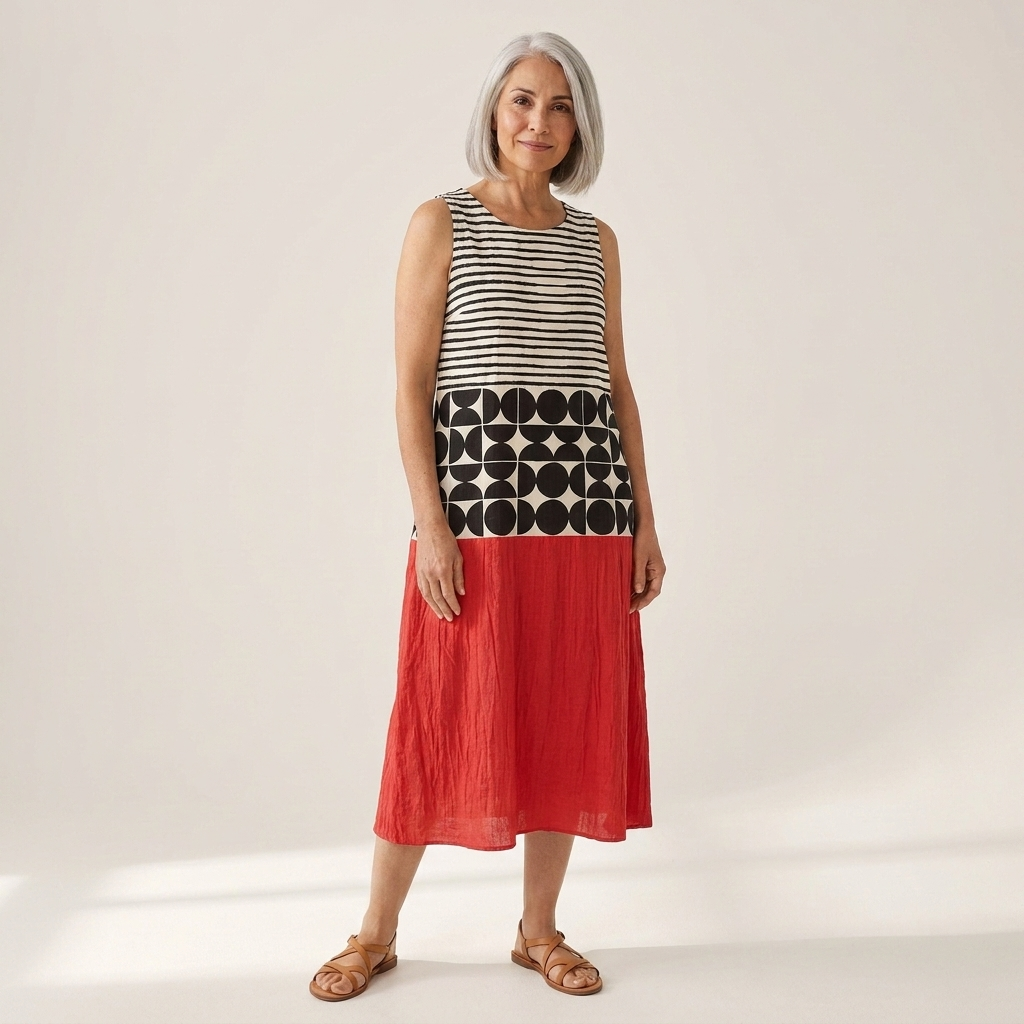 Layla - robe fluide et confortable pour femme, tenue confortable au quotidien