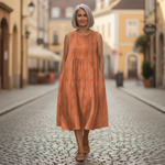Eugénie - robe fluide et confortable pour femme, tenue confortable au quotidien