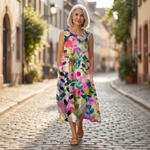 Noa - robe fluide et confortable pour femme, coupe ample et décontractée