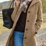 Brianna Manteau Femme – Manteau d’Hiver Élégant avec Doublure Chaude & Coupe Féminine