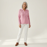 Catherine | Gilet en tricot structuré avec boutons - vue de face