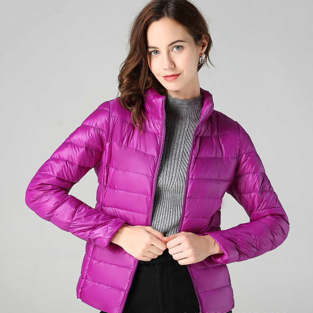 Aurora Veste Femme – Veste Imperméable Ultra-Légère & Polyvalente pour Mi-Saison
