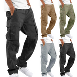 Drylan Pantalon Cargo Homme Coupe Classique – Mélange Coton Durable avec Design Multi-Poches