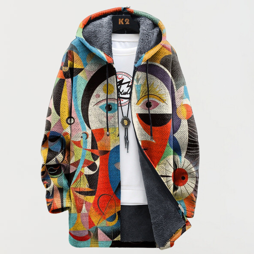 Ida - Veste avec motif abstrait - autre vue