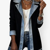 Gwenaëlle - Veste structurée bicolore