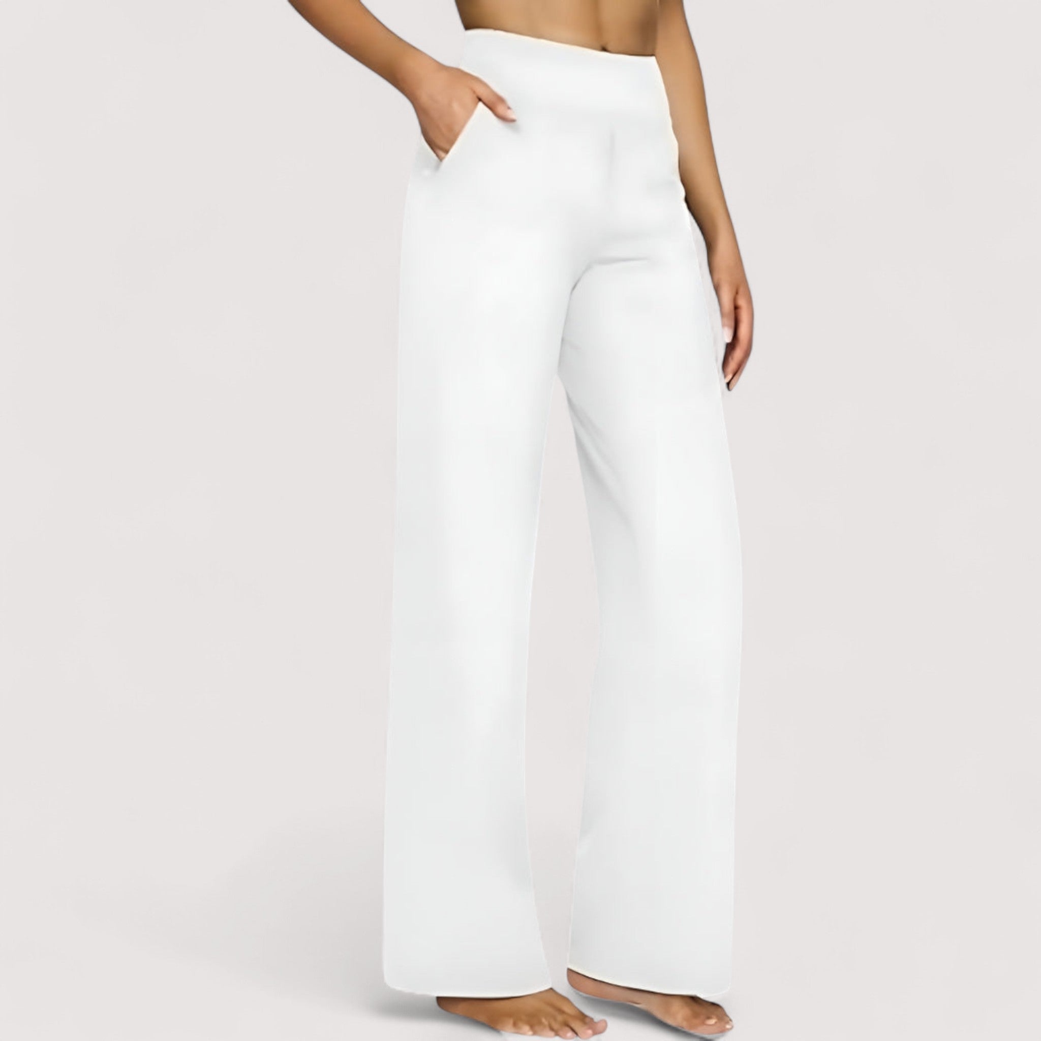 Elodie | Pantalon élégant en jersey doux