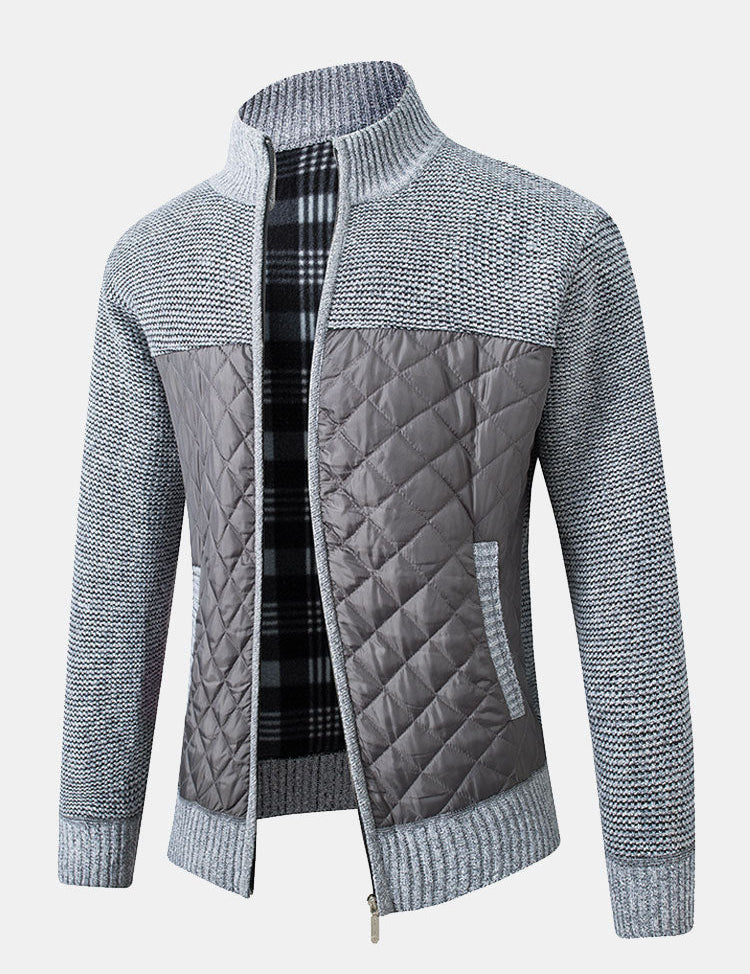 Asaro Veste Homme Classique – Motif Carreaux, Coupe Slim & Col Structuré