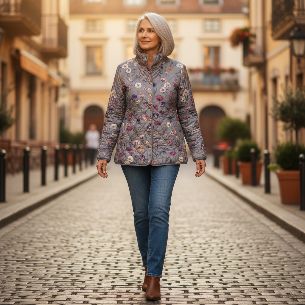 Lucette – Veste matelassée - en extérieur