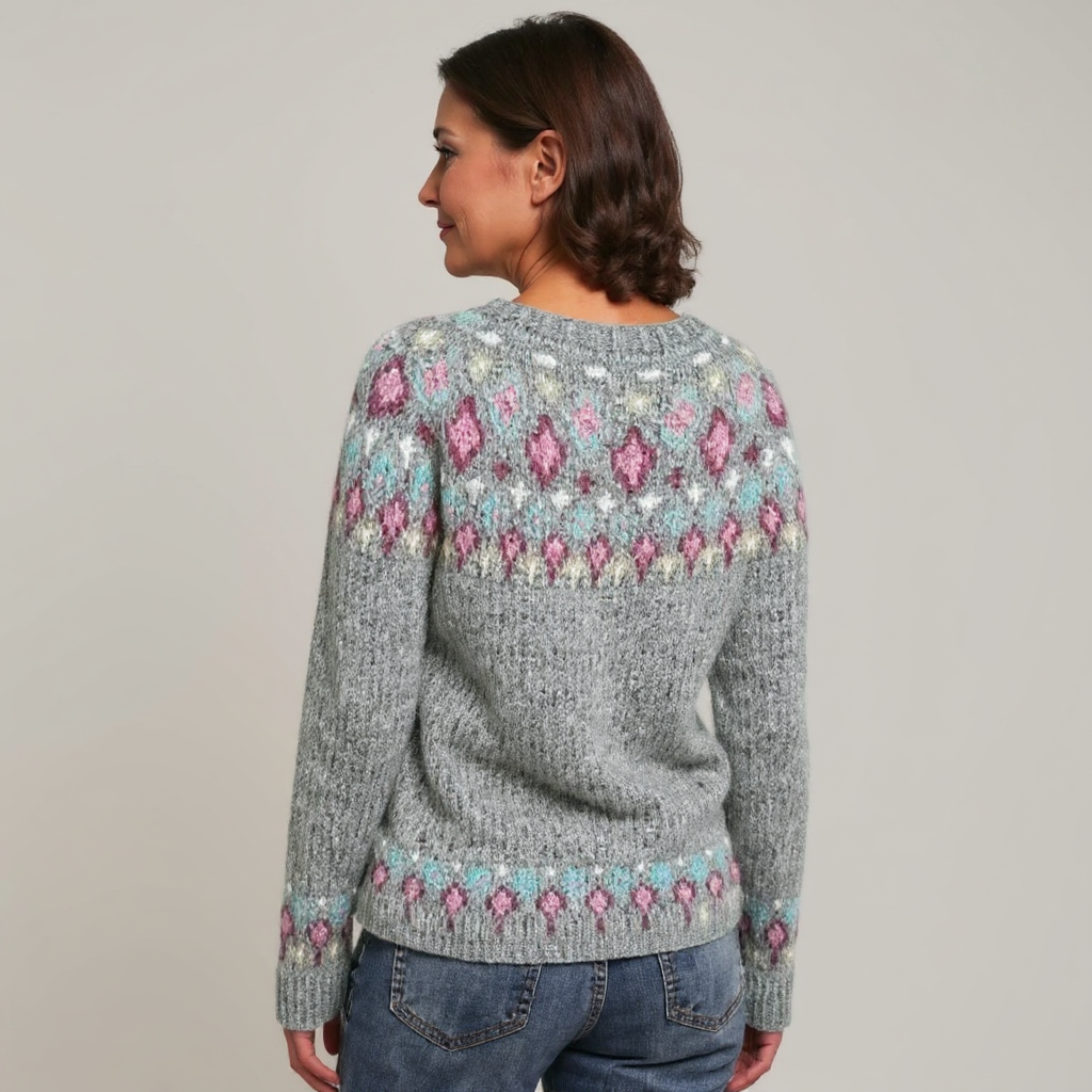 Julia | Pull en laine vintage