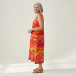 Ivy - robe fluide et confortable pour femme, portée en tenue d’été
