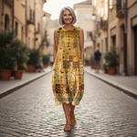 Fleur - robe fluide et confortable pour femme, tenue confortable au quotidien