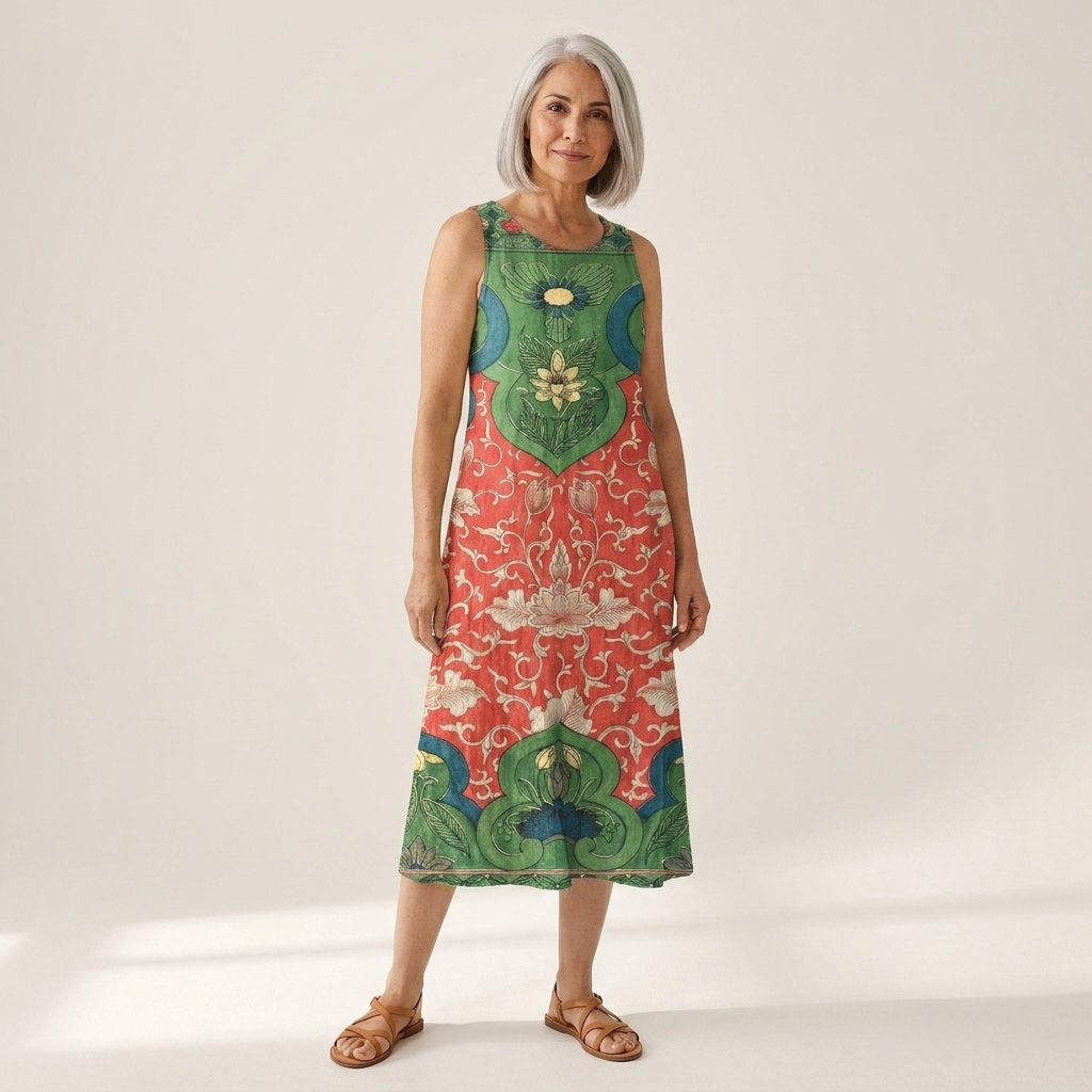 Amara - robe fluide et confortable pour femme, tenue confortable au quotidien