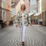 Althea | Cardigan en maille vintage pour femme - en extérieur