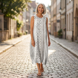 Thea - robe fluide et confortable pour femme, tenue confortable au quotidien