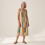 Frédérique - robe fluide et confortable pour femme, coupe ample et décontractée