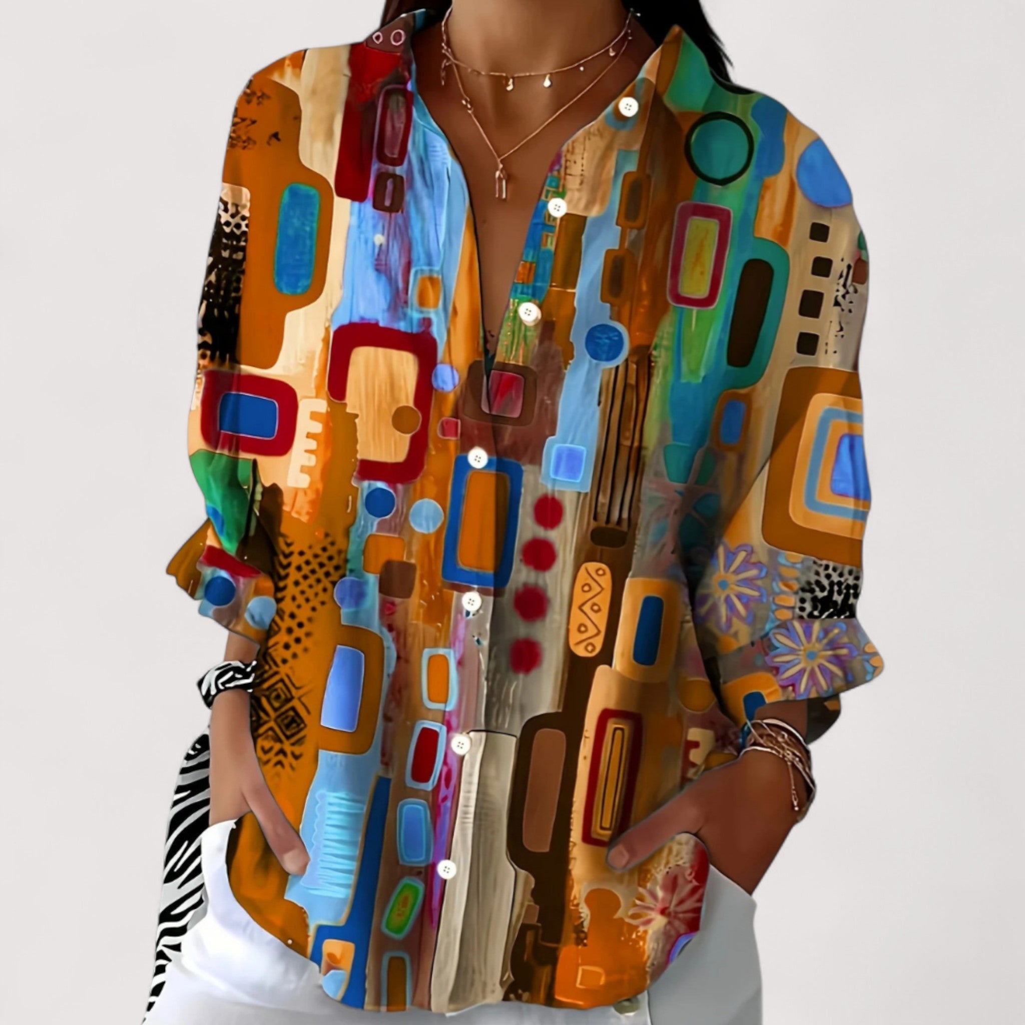 Ursina™ | Blouse élégante intemporelle