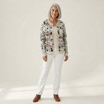 Althea | Cardigan en maille vintage pour femme - vue de face