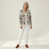 Althea | Cardigan en maille vintage pour femme - vue de face
