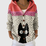 Theresa | Cardigan en tricot confortable avec capuche