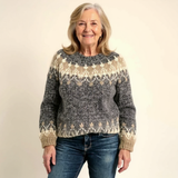 Angela | Pull en tricot vintage
