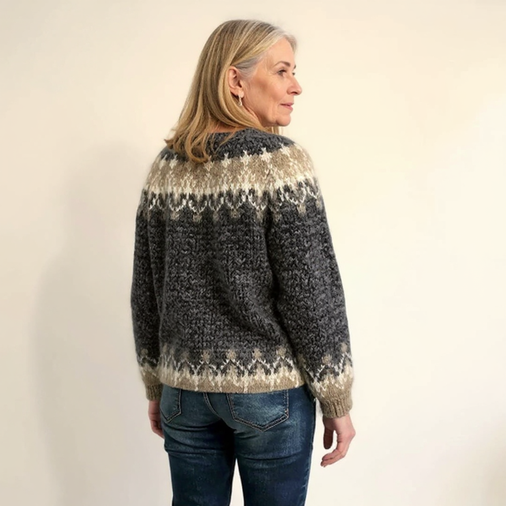 Angela | Pull en tricot vintage