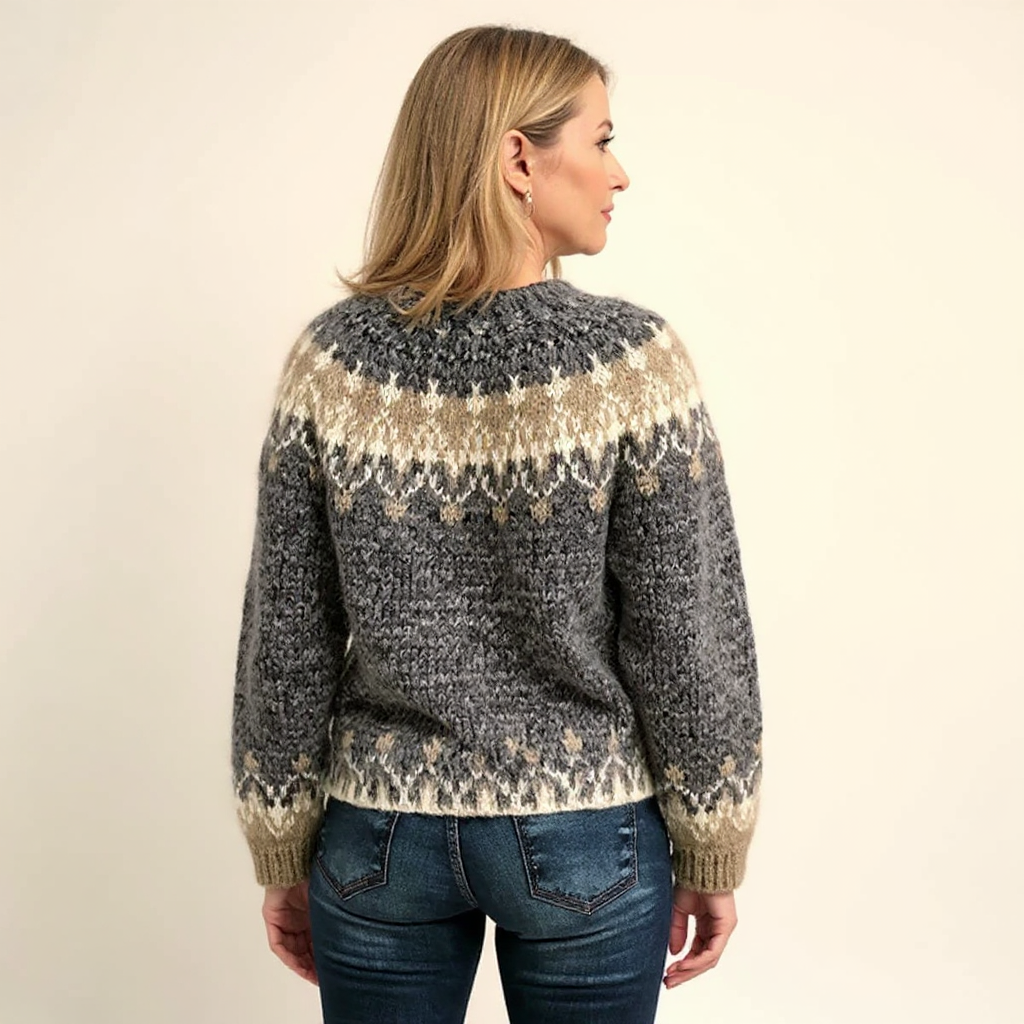 Angela | Pull en tricot vintage