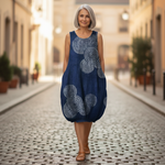 Gaëlle - robe fluide et confortable pour femme, tenue confortable au quotidien