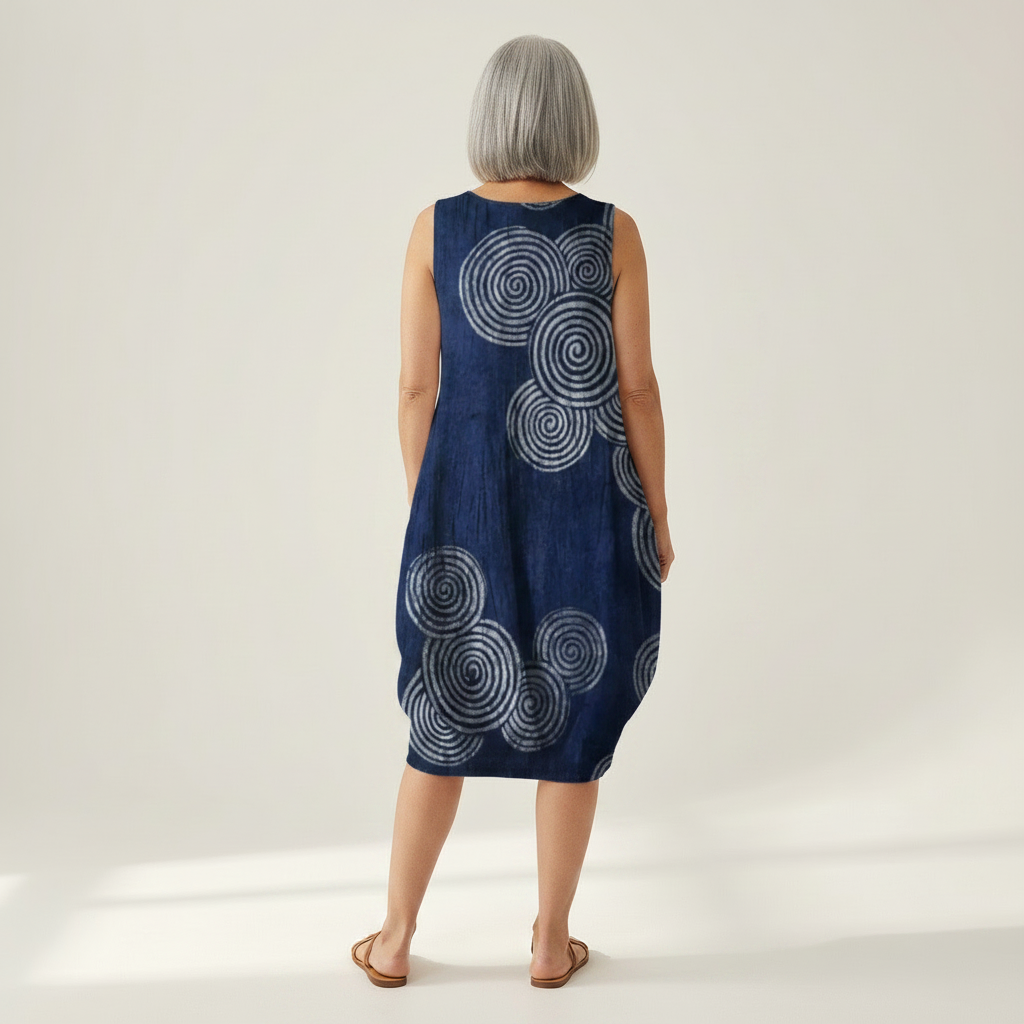Gaëlle - robe fluide et confortable pour femme, silhouette légère et aérée