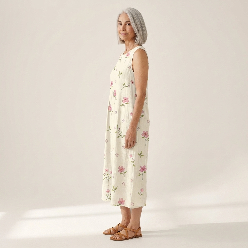 Esme - robe fluide et confortable pour femme, silhouette légère et aérée