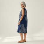 Gaëlle - robe fluide et confortable pour femme, portée en tenue d’été