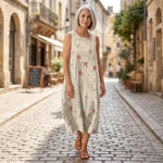 Esme - robe fluide et confortable pour femme, coupe ample et décontractée