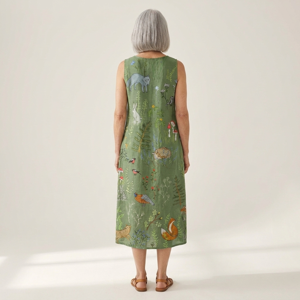 Lila - robe fluide et confortable pour femme, silhouette légère et aérée
