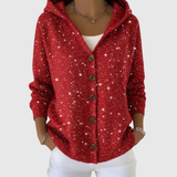Marie | Cardigan en tricot confortable avec capuche