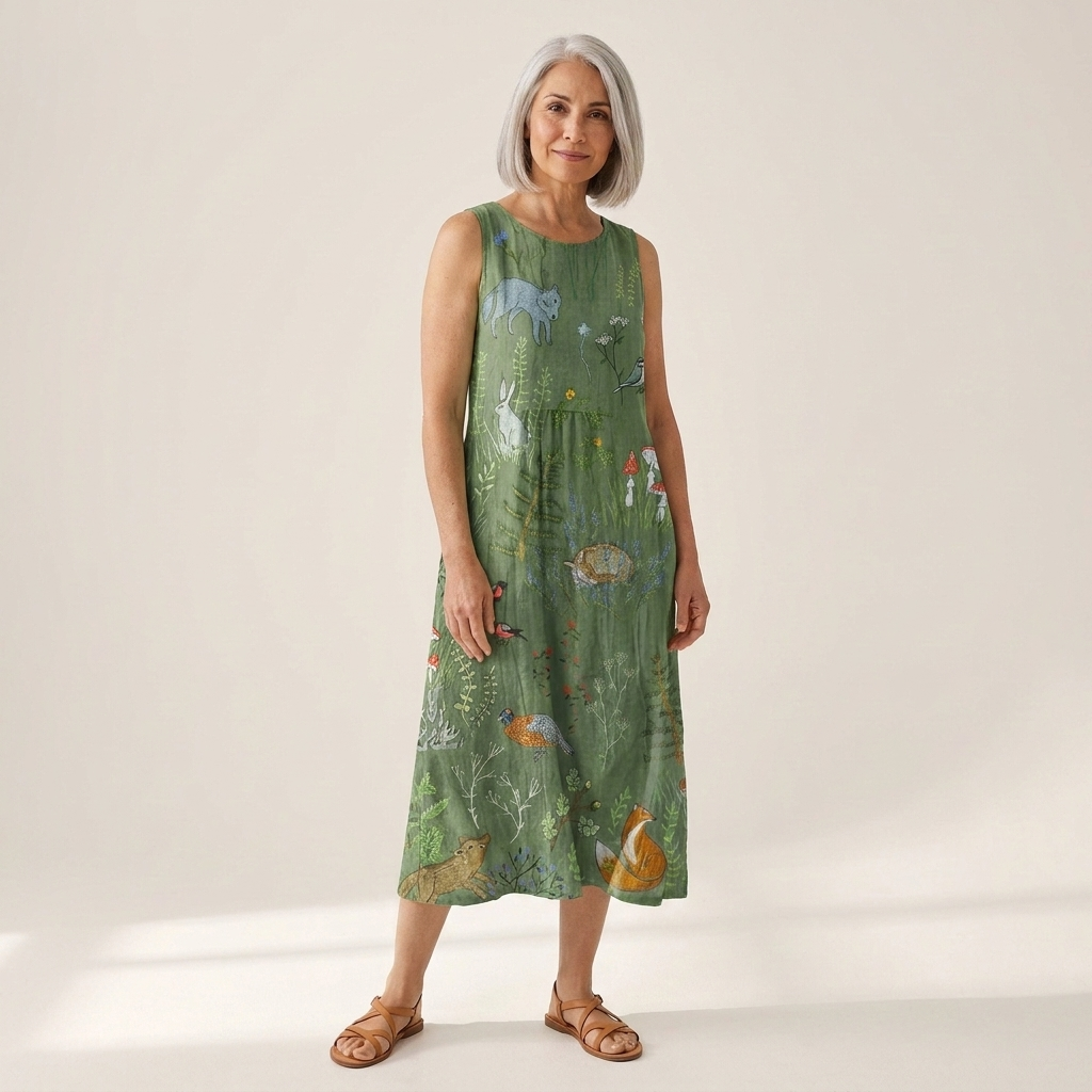 Lila - robe fluide et confortable pour femme, coupe ample et décontractée