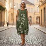 Hortense - robe fluide et confortable pour femme, tenue confortable au quotidien
