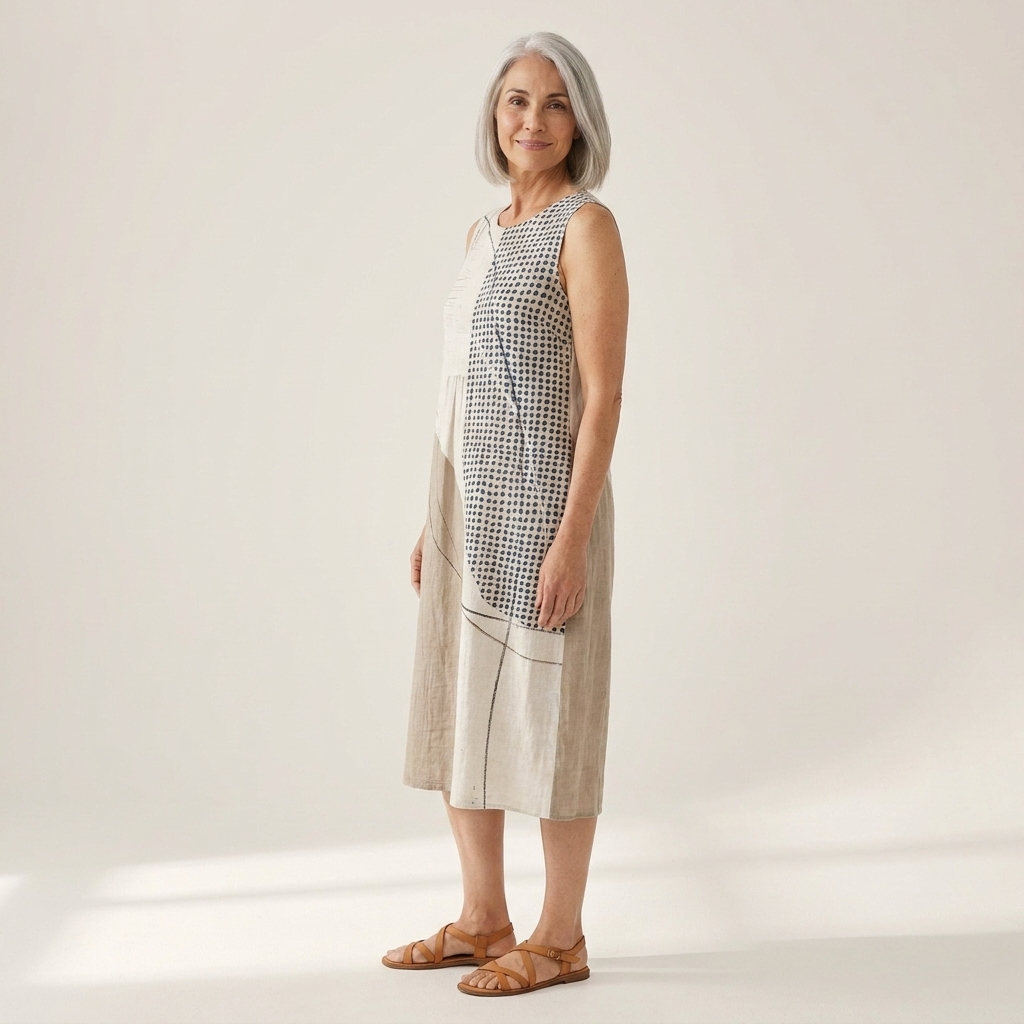 Nova - robe fluide et confortable pour femme, silhouette légère et aérée