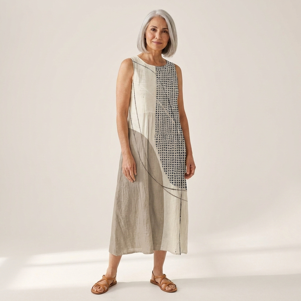 Nova - robe fluide et confortable pour femme, tenue confortable au quotidien