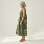 Hortense - robe fluide et confortable pour femme, portée en tenue d’été