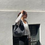 Louisa Sac Hobo Femme – Tressé Élégant, Spacieux & Style Intemporel