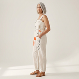 Thérèse - salopette imprimée pour femme, coupe décontractée